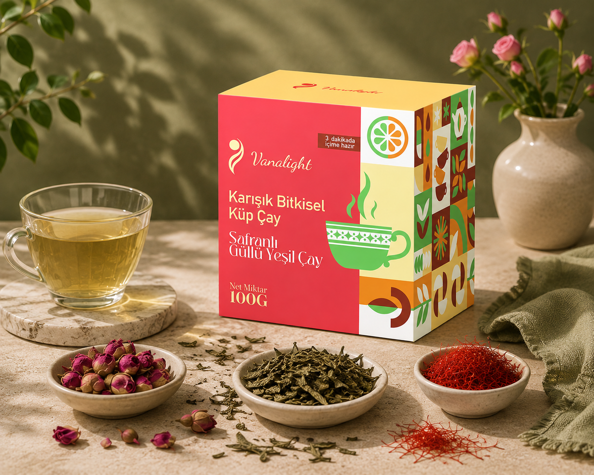 Saffron & Rose Green Tea