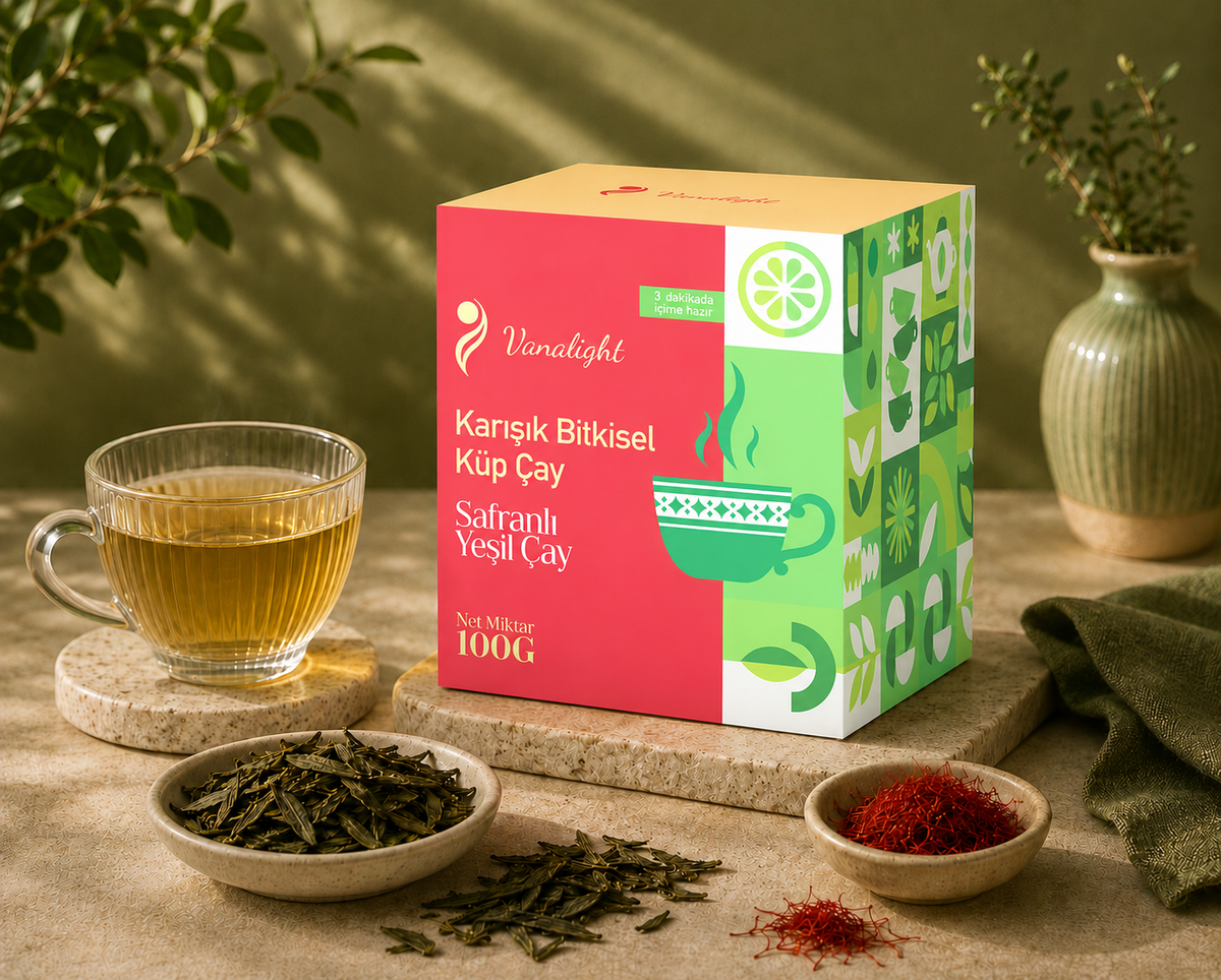 Saffron Green Tea