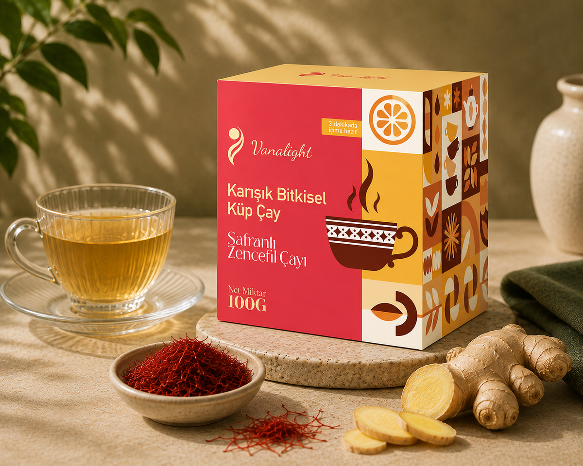 Saffron Ginger Tea