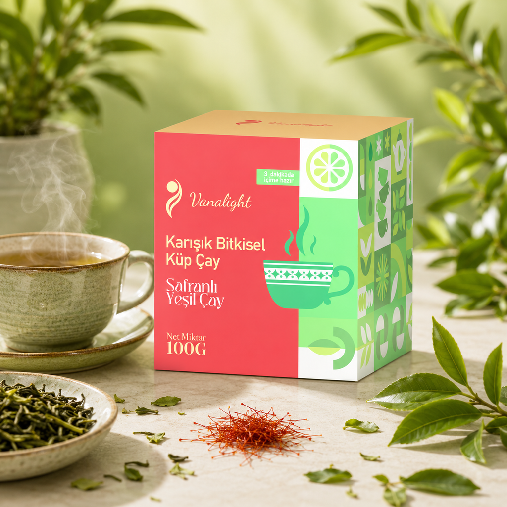 Saffron Green Tea